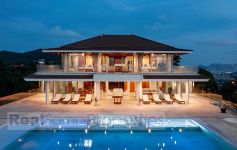 Upscale Iconic Hilltop Villa with 1,900 Sqm of Build Area, Plai Laem